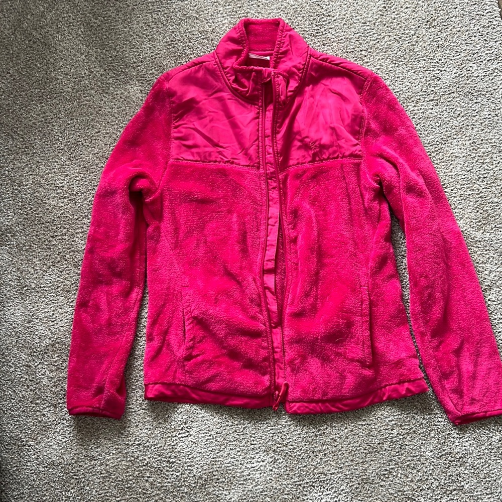 Pink Danskin Now Fluffy Jacket